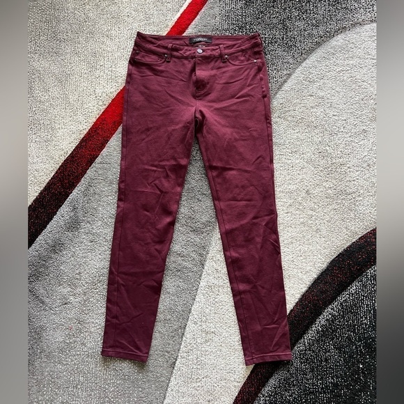 Liverpool Jeans Company Denim - Liverpool Port Wine Slim Fit Stretchy Jeans
